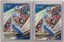 TJ HOCKENSON 2019 Panini Select Field Level SILVER PRIZM #215 RC Rookie LOT (2)