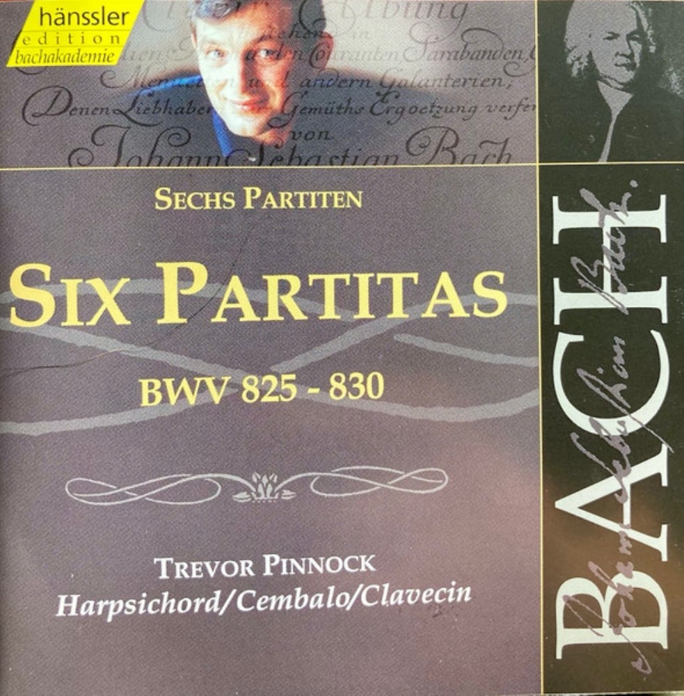 Johann Sebastian Bach - Six Partitas BWV 825-830 CD Audio