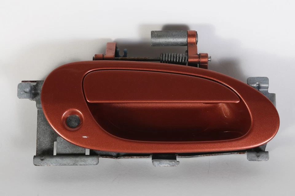 Juego de manijas de puerta exteriores para conductor y pasajero ACURA RSX con llaves (naranja-YR552M) OEM Foto 3 de 4