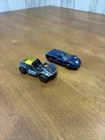 Vintage Hot Wheels Redline Blue Ford J Car And Sand Drifter