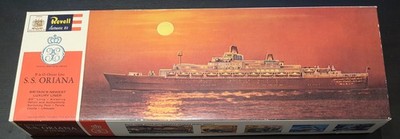 Orient Line SS Oriana Luxury Liner Plastik Modellbausatz Maßstab 1:495 Revell