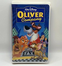 Oliver Company VHS 1996 Disney Video Tape Masterpiece VTG Clamshell Nearly New