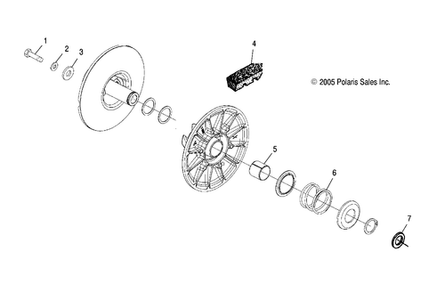 Polaris Off Road Drive Belt, for Specific RANGER Models, Genuine OEM - 3211101 - Picture 6 of 6