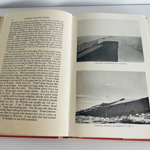 Crossing the Dead Heart by C.T. Madigan – 1948 Reprint with pull out map - Bild 7 von 14