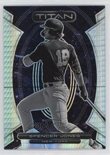 2023 Panini Chronicles Titan Hyper Prizm /75 Spencer Jones #9 o7m