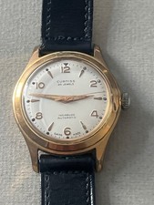 vintage curtiss 25 jewels automatic watch