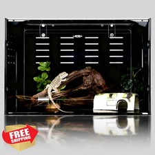 10 Gallon Reptile Tank Gecko Snake Bearded Dragon Lizard Habitat