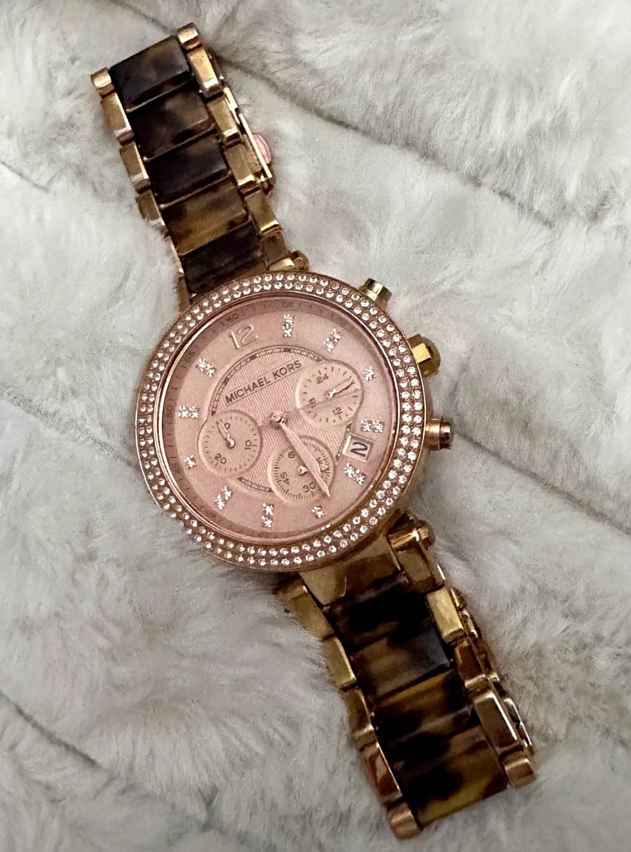 Michael Kors Parker Quartz Battery Wristwatches for Women  display picture 1