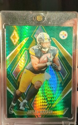 2024 Panini Phoenix - Jaylen Warren #77 Green Hyper /30