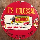 Vintage Mid-Century Hillbilly Bread Porcelain/Steel Advertising sign
