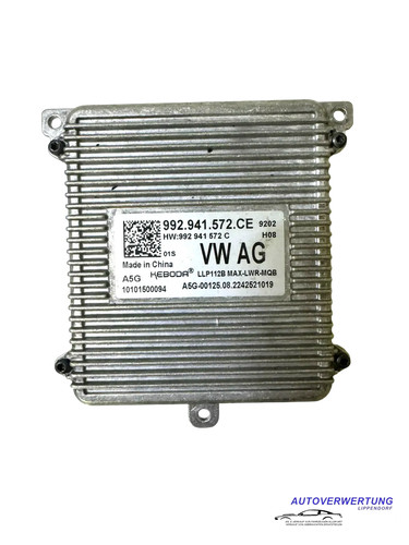 Original LED Steuergerät Scheinwerfer VW AUDI SKODA Porsche / 992941572CE