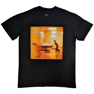 Men's Blur Blur Album Cover T-shirt Small Black