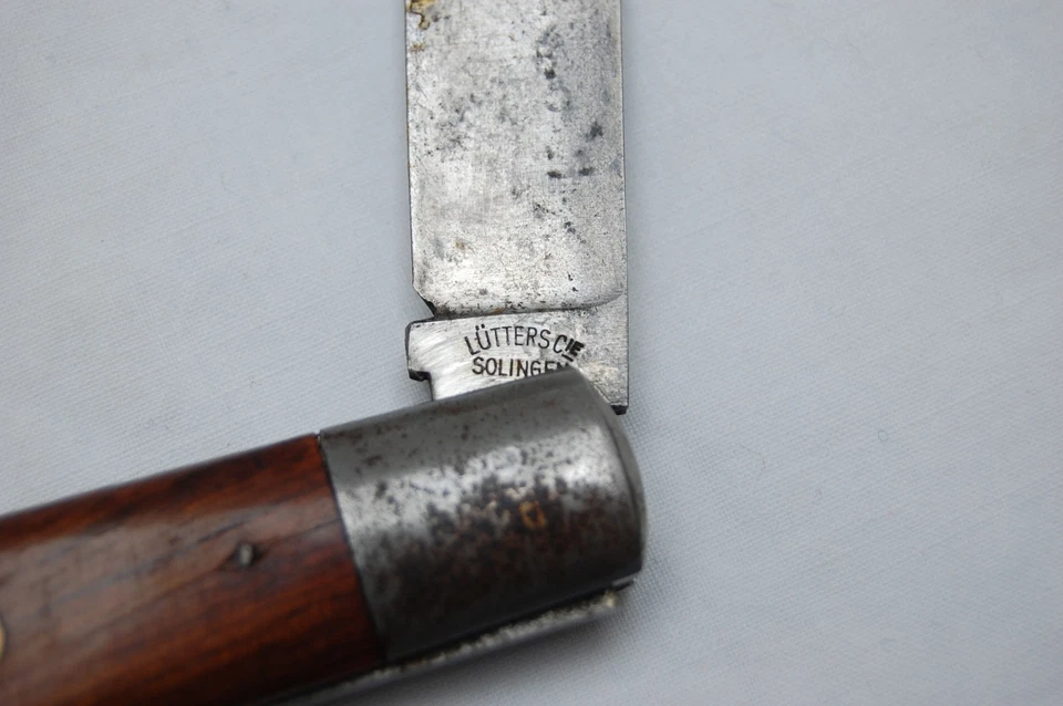 Lütters & Cie Loewenmesser Solingen Drei Nieten Messer Taschenmesser - Bild 2 von 4