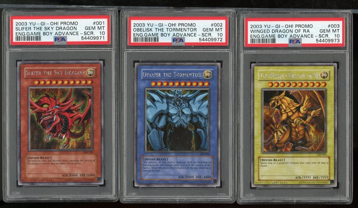 2000 スライフ・ザ・スカイ・ドラゴン グレード PSA 8 Slifer The Sky Dragon Yu-Gi-Oh! TCG Professional Sports