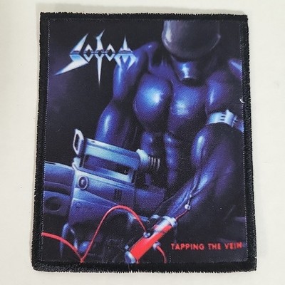 SODOM Tapping The Vein SMALL PATCH Printed Band Logo