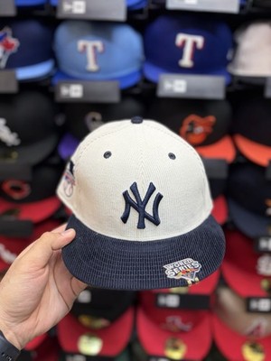 New Era 59FIFTY キャップ 7 1/2 ホワイト/ネイビー New Era New York Yankees White/Navy Corduroy 59fifty Fitted Hat