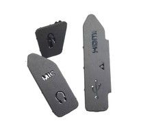 USB / AV OUT/ HDMI Interface Rubber Cover Cap Set for Canon EOS RP Mirrorless