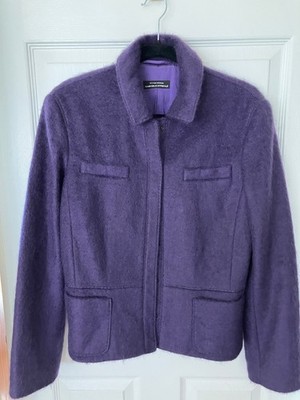 STRENESSE GABRIELE STREHLE Purple  Pockets Ladies' Festive Jacket  Sz USA 10