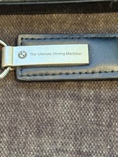🇺🇸VINTAGE🇺🇸”BMW”PLAZA”CAR DEALERSHIP KEYCHAIN〰️KEYRING〰️KEYFOB〰️ 👀LQQK 👀