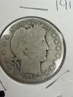 1912-P BARBER SILVER HALF DOLLAR ~