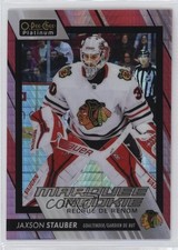 2023 O-Pee-Chee Platinum Marquee Rookies Red Prism /199 Jaxson Stauber #252 0nr3
