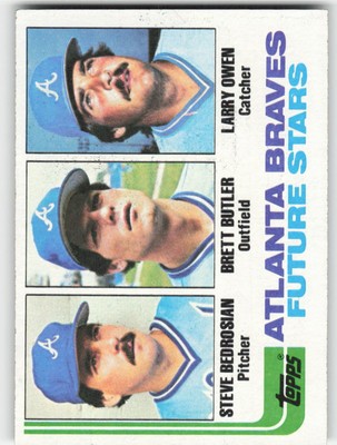 1982 Topps #502 Brett Butler Rookie Atlanta Braves NM 51231 | eBay