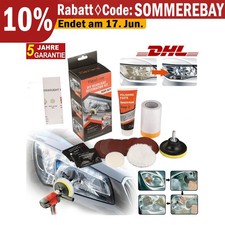 Profi Reparatur Set Scheinwerfer Politur Fron...