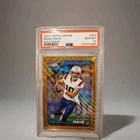 2024 Topps Chrome Drake Maye #203 Gold Wave Refractor 33/50 (RC) PSA 10
