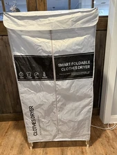 Clothes Dryer, Portable Drying Machine with Timer,60inch Laundry Drying Wardrobe