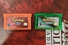 New ListingPokemon Emerald Fire Red Duo GBA Gameboy Advance - Free Shipping