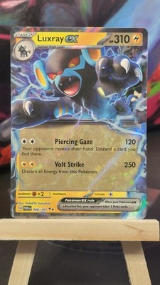 Luxray ex - 068/167 Holo TWM SV06: Twilight Masquerade Double Rare NM-MP