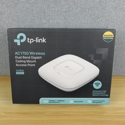 TP-LINK EAP245 AC1750 Wireless Dual Band Gigabit Ceiling/Wall Mount Access Point