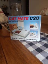 Cat Mate C20 Timed Automatic Pet Feeder. Bran...