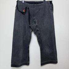 Pro Force 14 Ounce Ultra Heavy Weight Pants Charcoal Black Jiu Jitsu  Adjustable