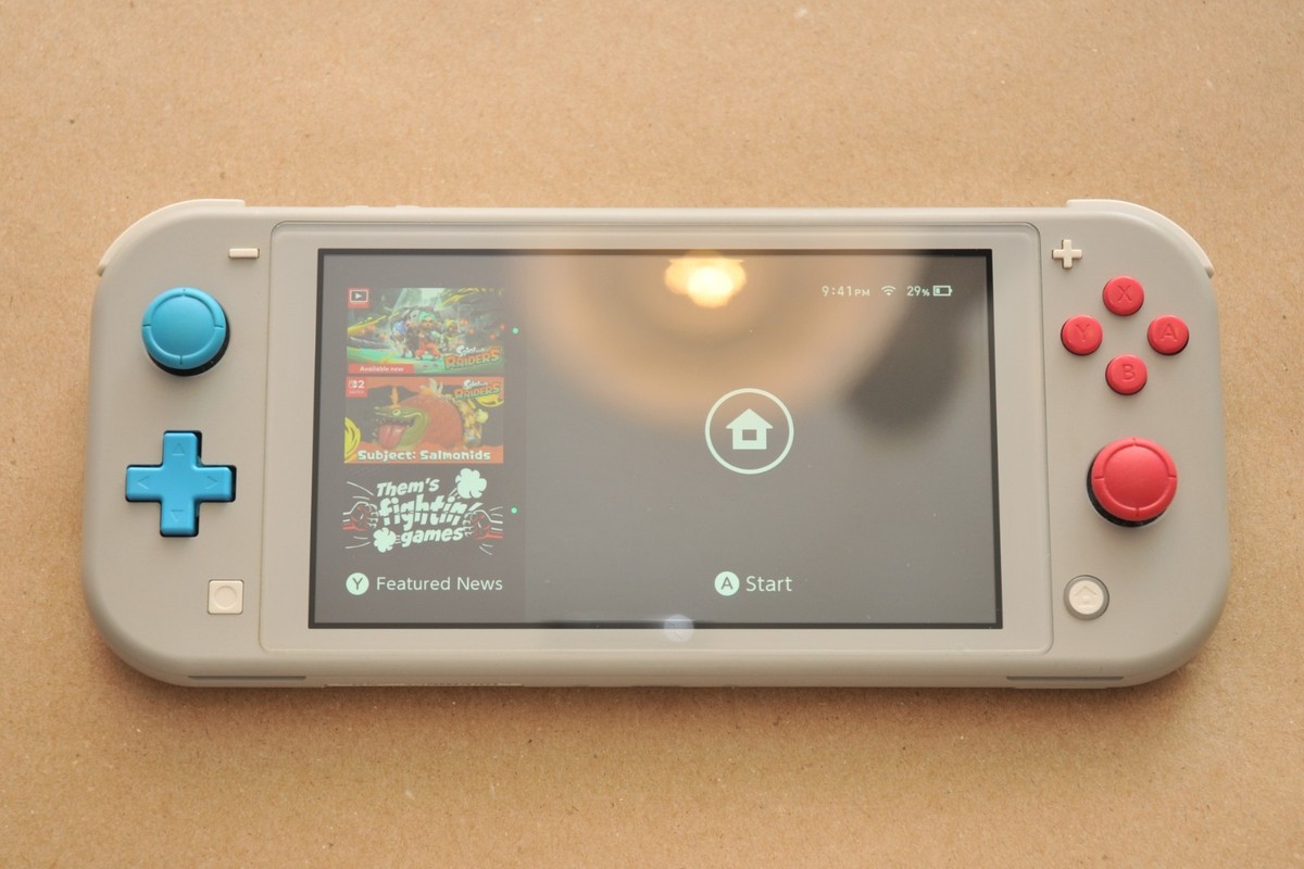 Nintendo Switch Lite Zacian & Zamazenta Edition Console 128GB