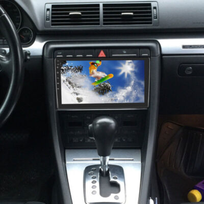 For Audi A4 2002-2008 Android 12 Apple Carplay Car GPS Navi Stereo Radio +Camera