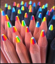 NWT Colored pencils With Rainbow Lead