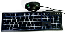 Razer Ornata Chrome Mechanical Gaming Key Board and Naga Trinity Gaming Mouse