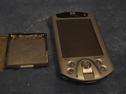 HP iPaq Pocket PC hp5450 untested No Charger with Case - 第 1/9 張圖片