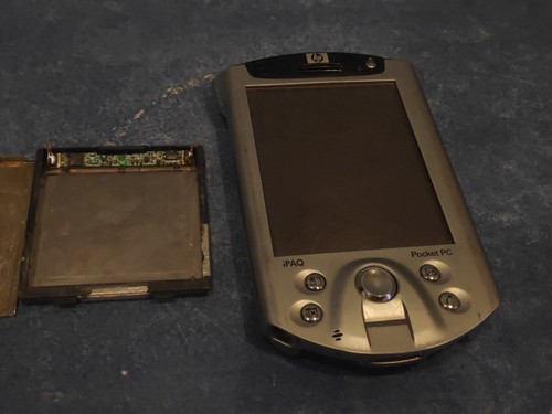 HP iPaq Pocket PC hp5450 untested No Charger with Case - Picture 1 of 9