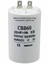  Capacitor for KARCHER Pressure Washer Start Run 25uf T200 T250 T300 K3 K4 K5 K6