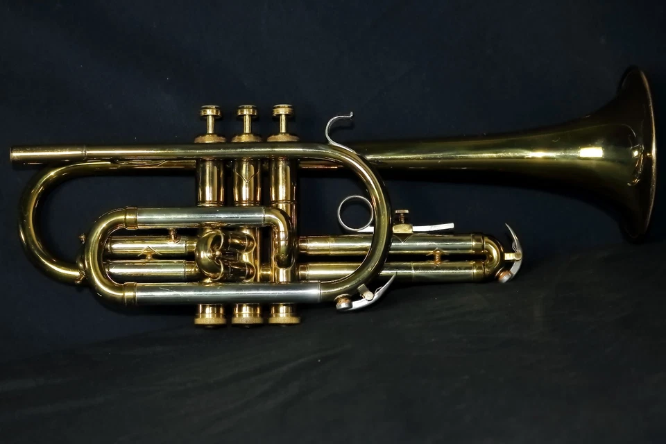 Corneta Medallista Reynolds - Usada, Muy Poco Desgaste, Estuche y Boquilla Incluidos Foto 4 de 4