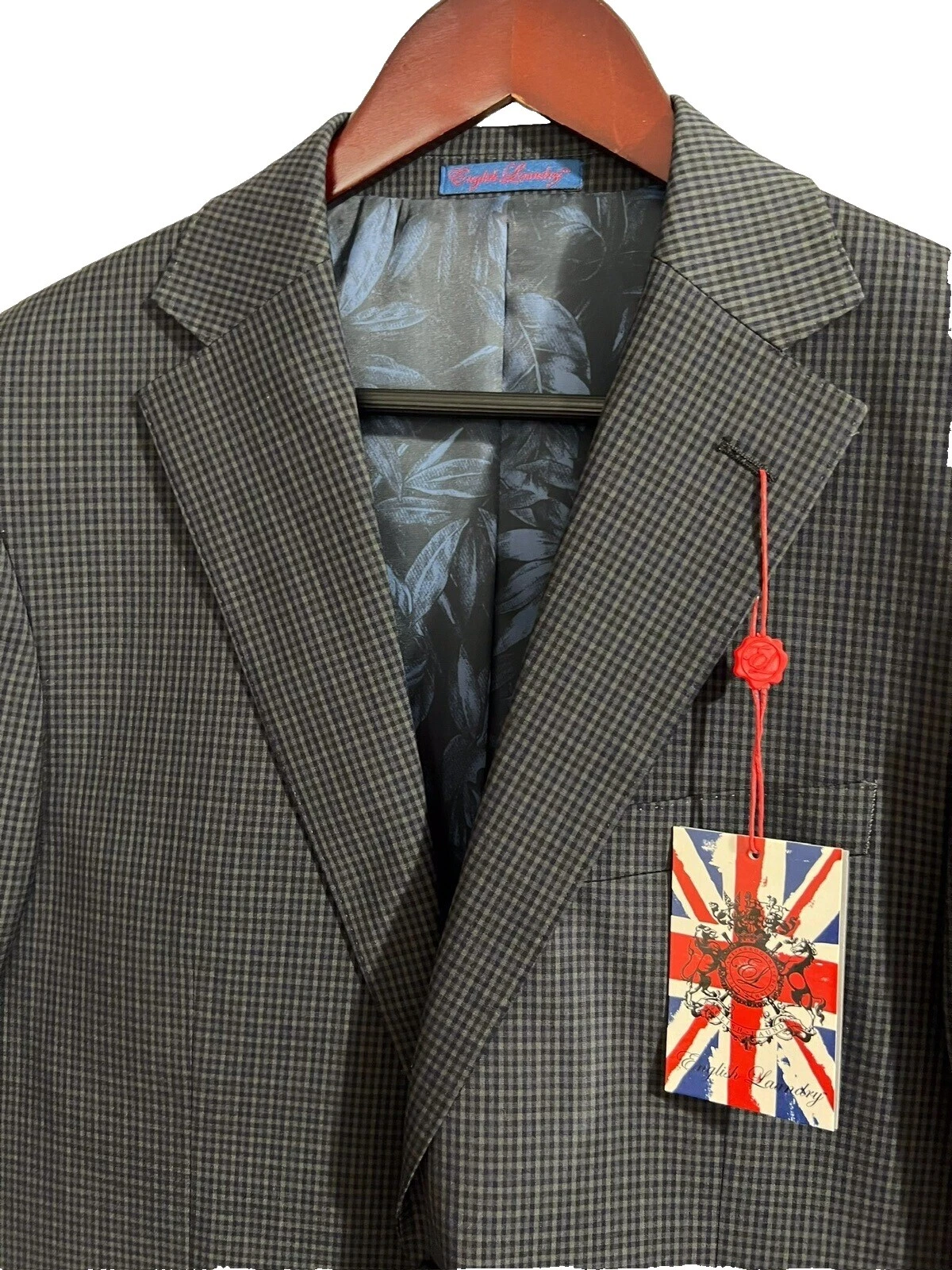 Trajes y Blazers English Laundry cheque para hombres