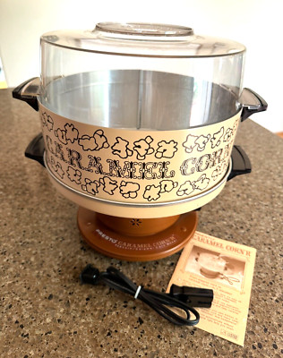 VINTAGE PRESTO CARAMEL CORN'R POPCORN CARMEL CORN MAKER NO. 05000