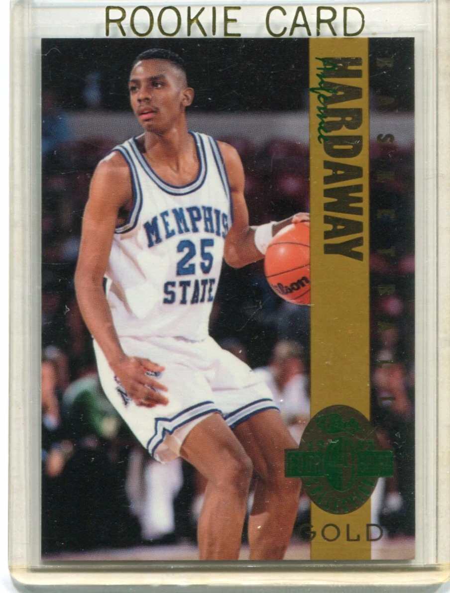 1993 Classic Four Sport Gold - ANFERNEE HARDAWAY - Rookie Card 