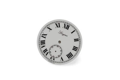Longines Zifferblatt White Weiß Römische Ziffern 