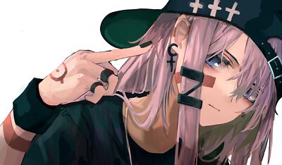Anime Girls Digital Art Artwork Looking At Viewer  Gaming Mat Desk 7926