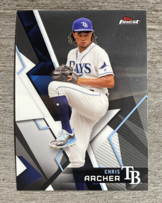 Chris Archer 2018 Topps Finest Rays #6  *B878*