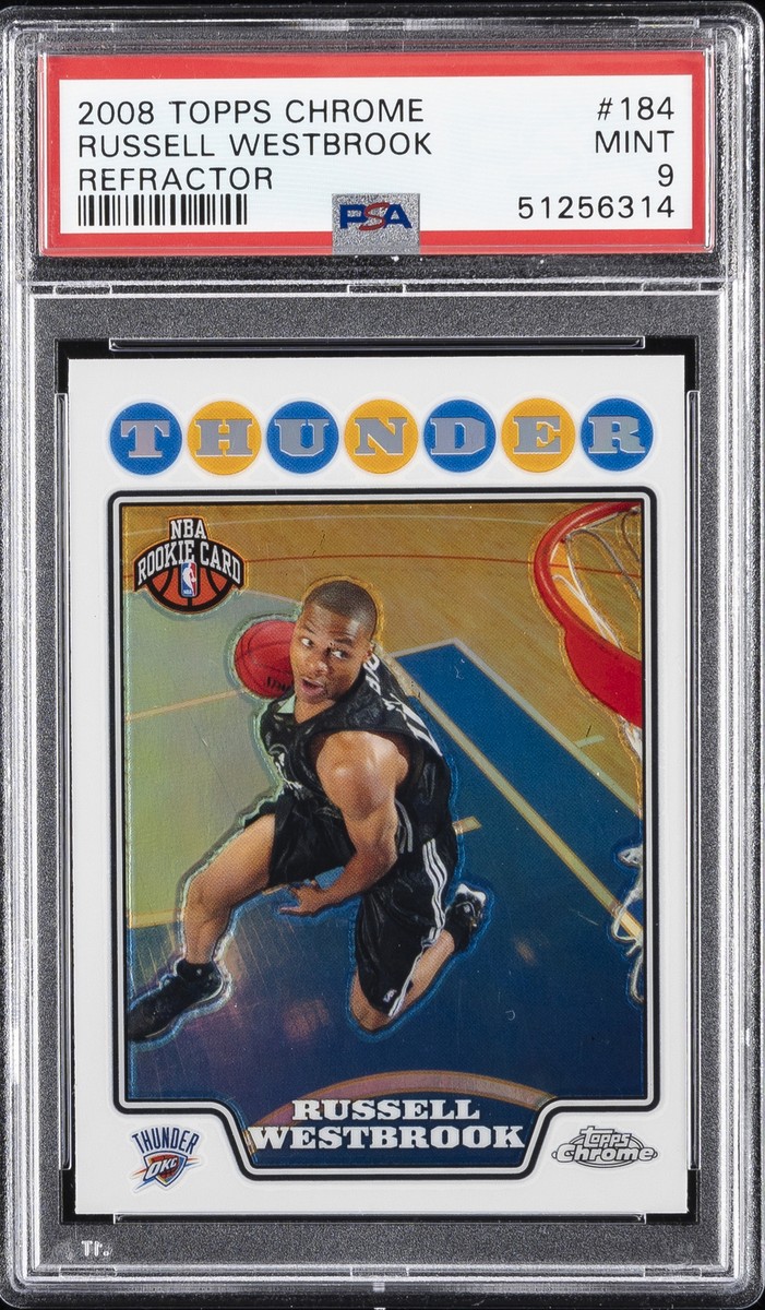 その他 Chrome Refractor RC Russell Westbrook 2008 TOPPS CHROME REFRACTOR #184 RUSSELL WESTBROOK ROOKIE RC