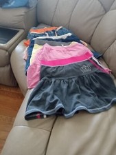 Girl's Assorted Skirt Lot Of 5 Brands And Assorted Sizes Of 7/8, 14/16,  10/12